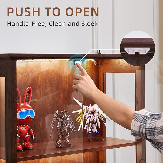 LELELINKY Farmhouse Display Cabinet