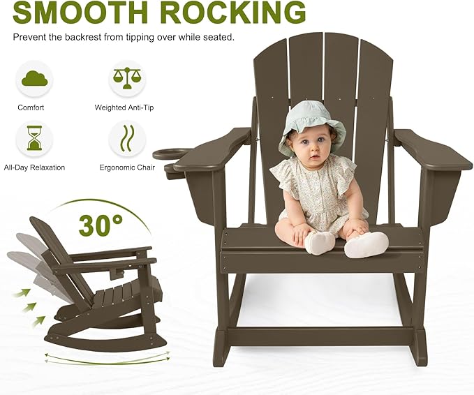 Plastic Adirondack Chair