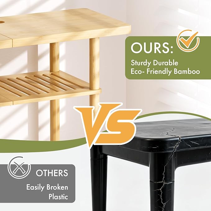 Bamboo TV Stand, Small TV Stands