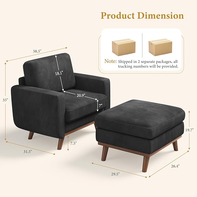 Vesgantti 38.5" Accent Chair
