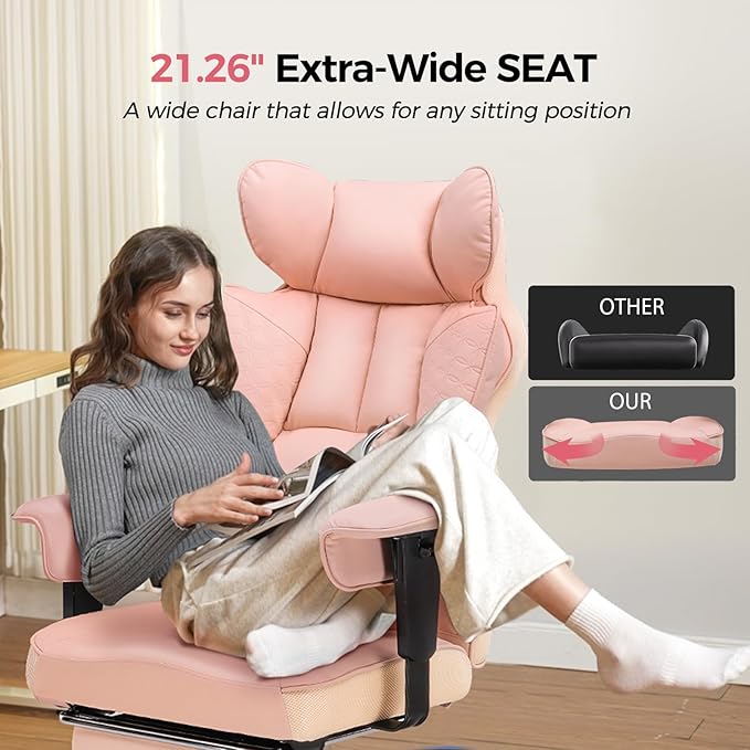 COMHOMA Desk Office Chair Big and Tall Office Chairs Ergonomic Gaming Chairs