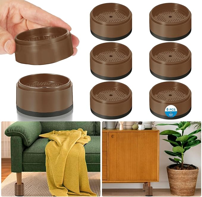 Bed Risers 1 inch, 2 inch, 3 inch, 4 inch Heavy Duty, Adjustable Furniture Riser