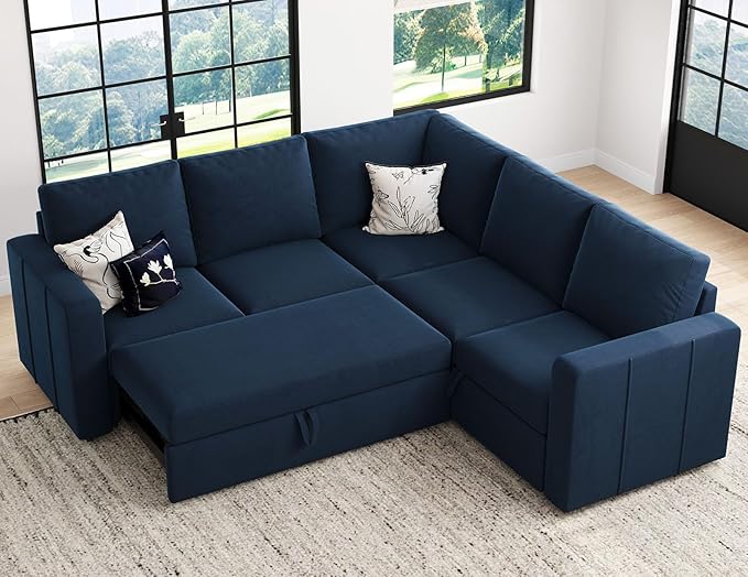 Belffin Modular Sectional Sleeper Sofa