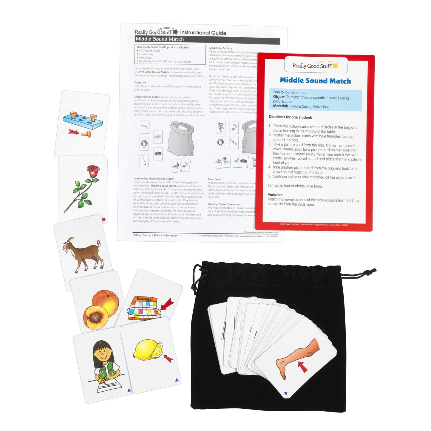 Really Good Stuff Family Engagement Reading - Read, Write and Play Pack - First Grade