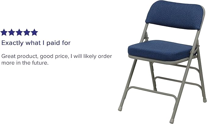Flash Furniture Hercules Series Metal Folding Chairs