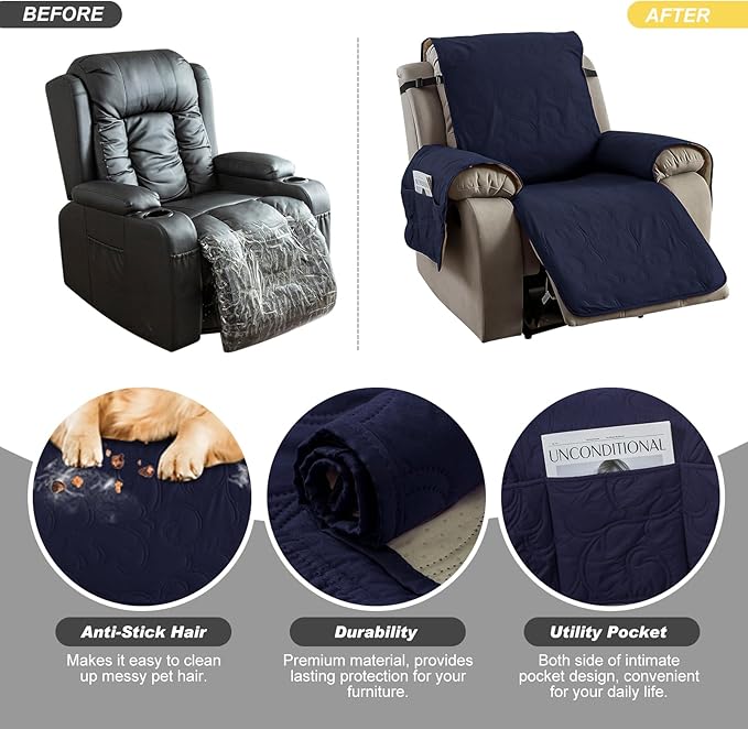 100% Waterproof Recliner Chair Cover, Recliner Chair Covers