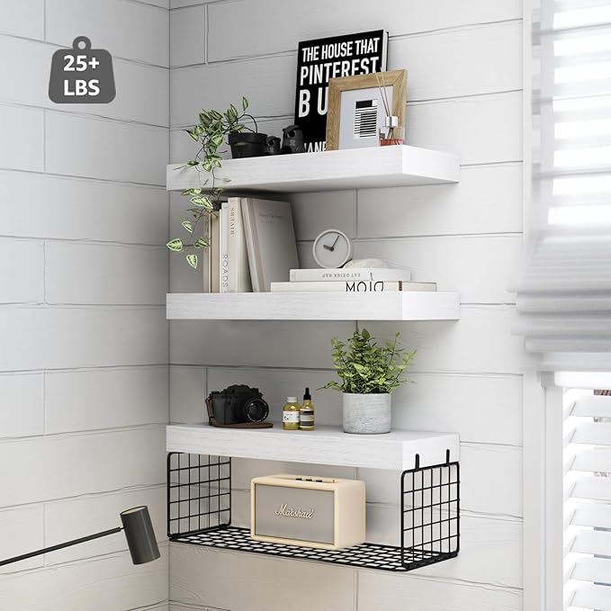 QEEIG Bathroom Shelves Over Toilet
