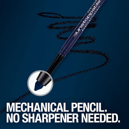 MAYBELLINE NEW YORK Unstoppable Eyeliner Carded, Pewter, 0.01 Ounce