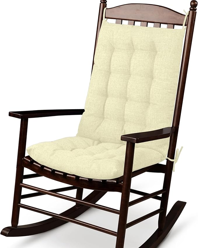 ELFJOY Rocking Chair Cushion Large Rocking Chair Pads
