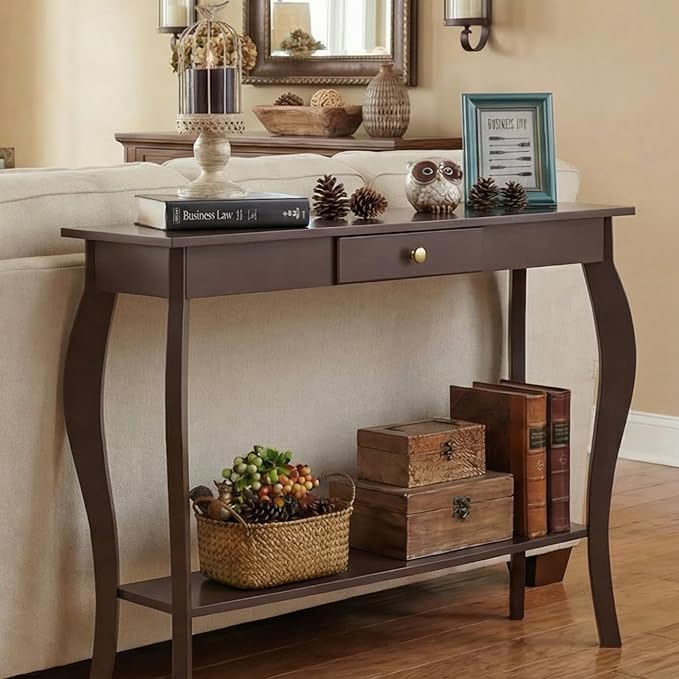 ChooChoo 47 Inch Narrow Console Table