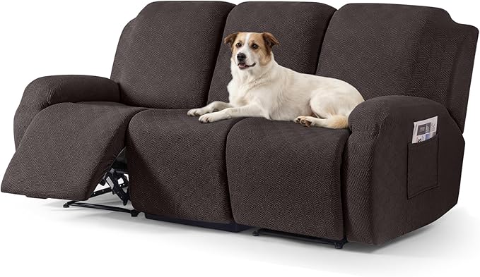 Timeles Recliner Covers for 3 Seater Reclining Couch Covers Sofa Slipcover
