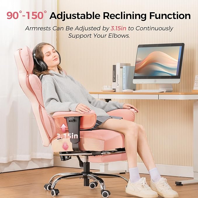 COMHOMA Desk Office Chair Big and Tall Office Chairs Ergonomic Gaming Chairs