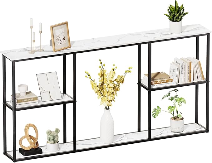 WOHOMO Console Table, Small Modern Entryway Table
