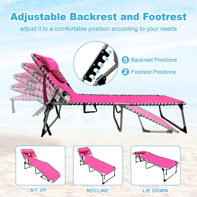 Backpack Sun Tanning Chair