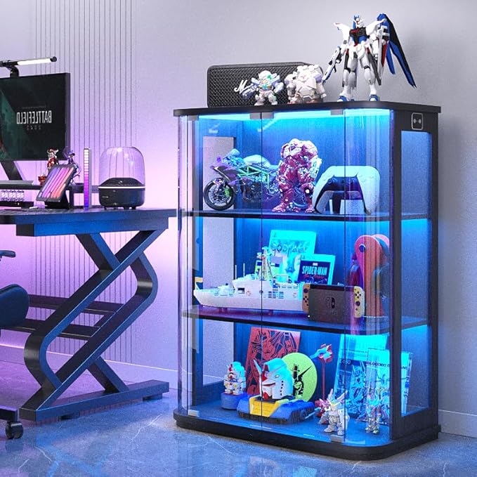 BROTTAR Rounded Display Cabinet