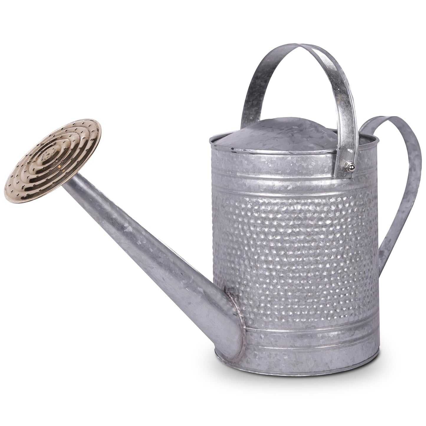 Headwind Jameson Galvanized Metal Watering Can –1 Gallon Decorative Watering Can for Flowers Indoor & Outdoor Use – by Robert Allen