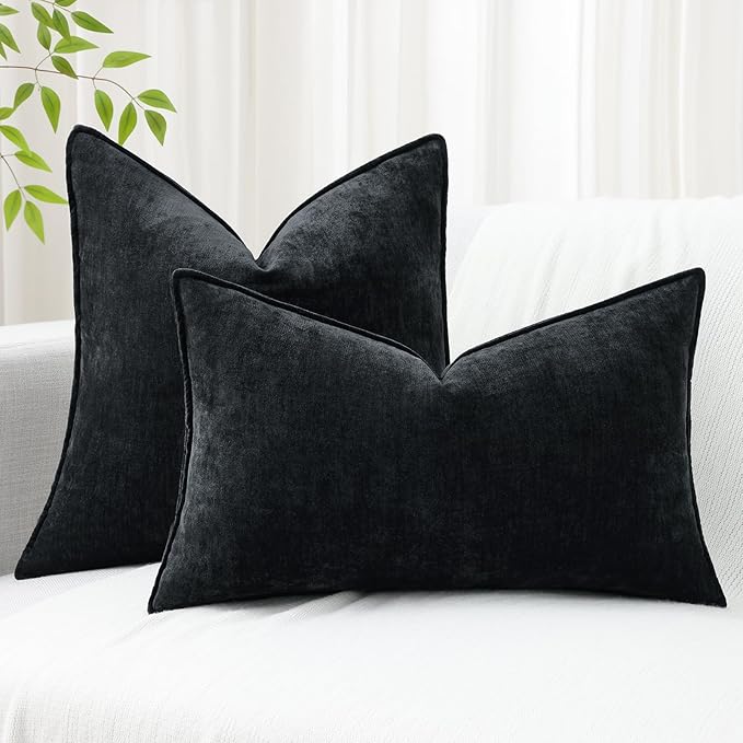 decorUhome Summer Couch Throw Pillow Covers 20x20 Set of 2, Decorative Soft
