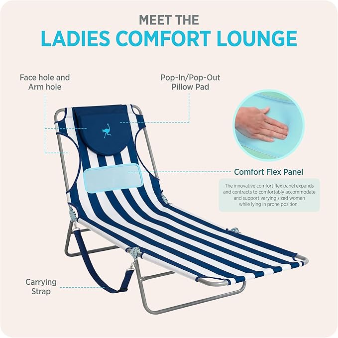Ostrich the Ladies Comfort Lounger