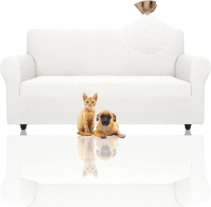 ZNSAYOTX Super Stretch Couch Cover Universal Sofa Covers