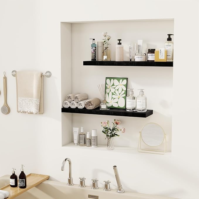 Fun Memories Floating Shelves for Wall, Floating Shelf for Living Room