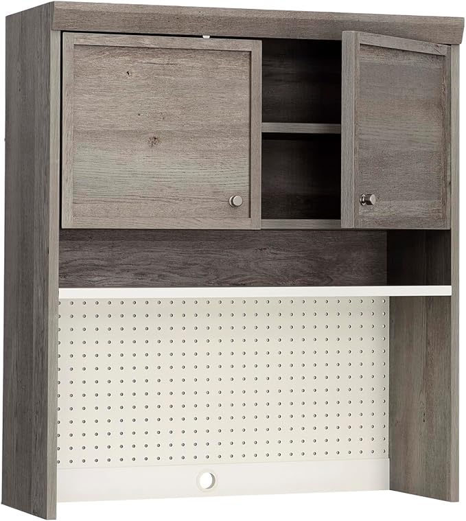 Sauder Craft Pro Series Hutch, Mystic Oak Finish