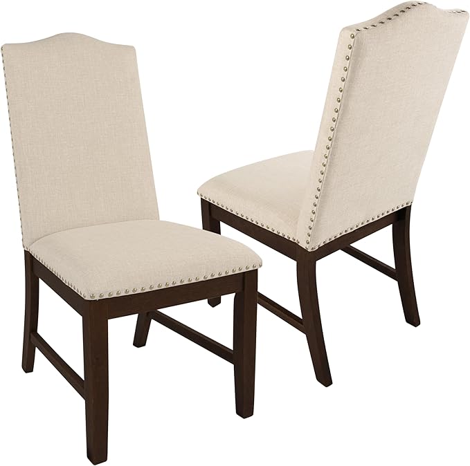 HomePop Scalloped Back Dining Chair