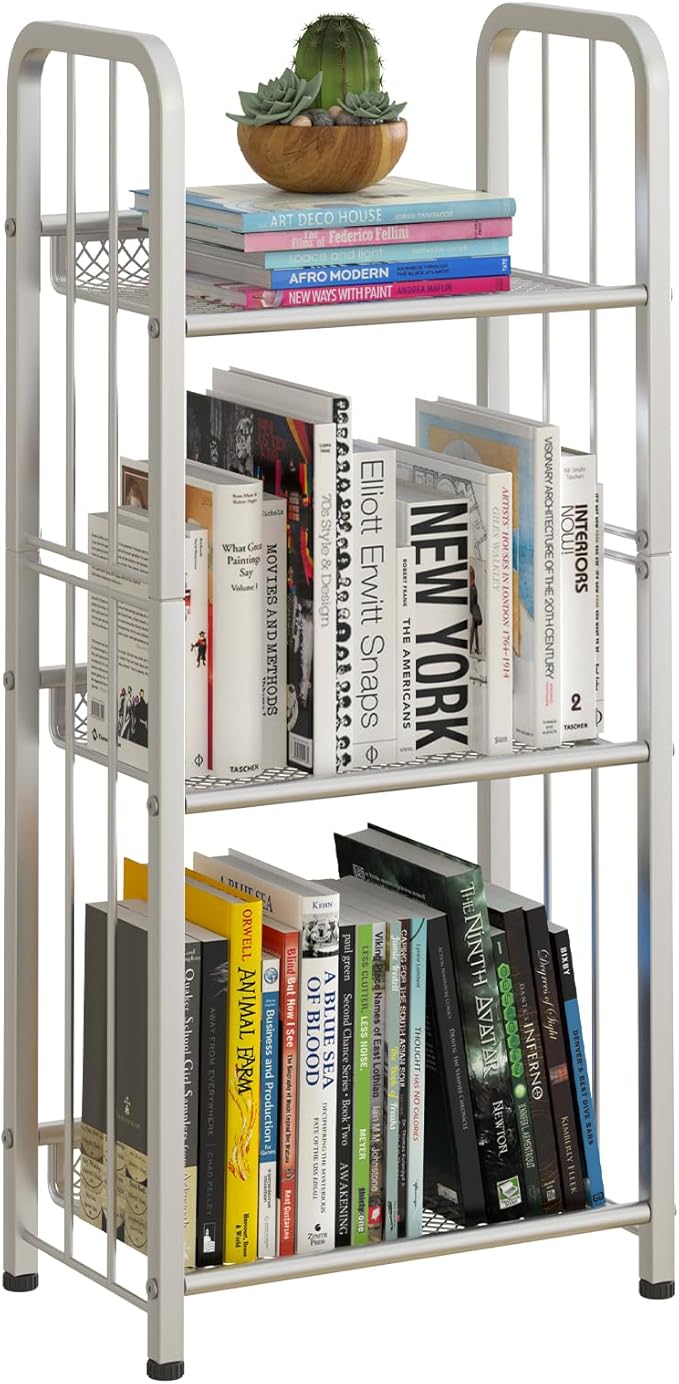Bookshelf Storage Shelf Small Bookcase Freestanding Storage Stand