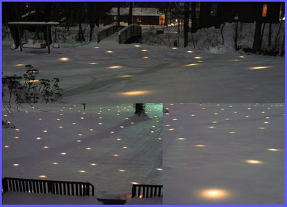 Lawn Lights Illuminated Outdoor Decoration, LED, Christmas, 36-08, Strobe