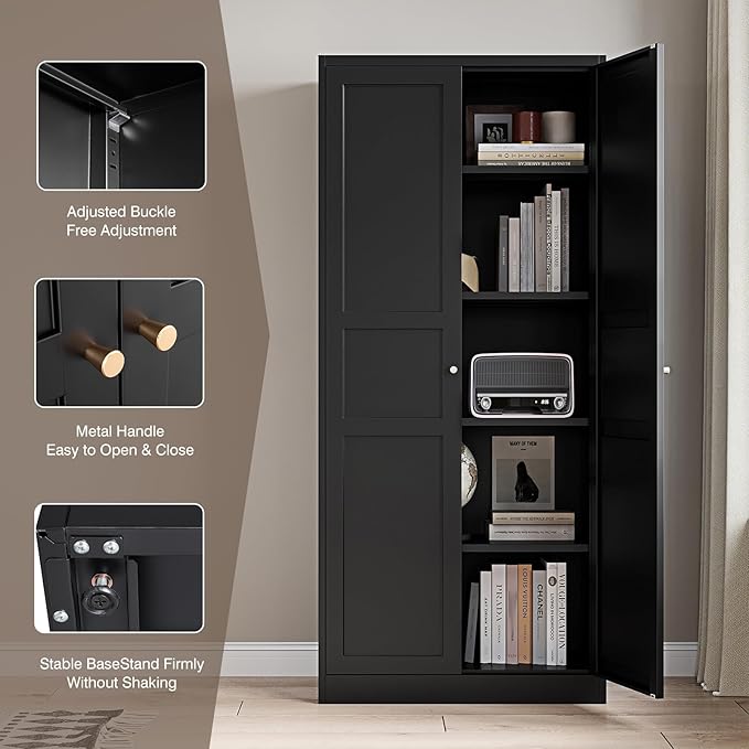 Yizosh Metal Storage Cabinet