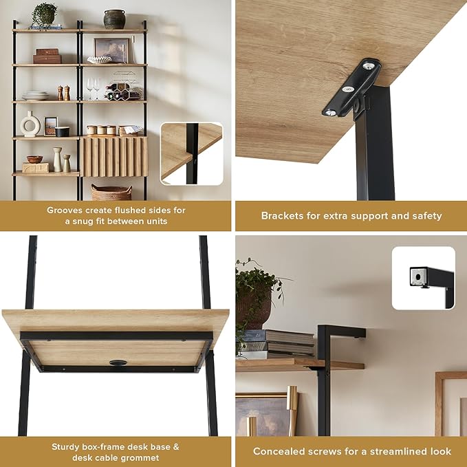 mopio Norwin 4 Piece Entertainment Center