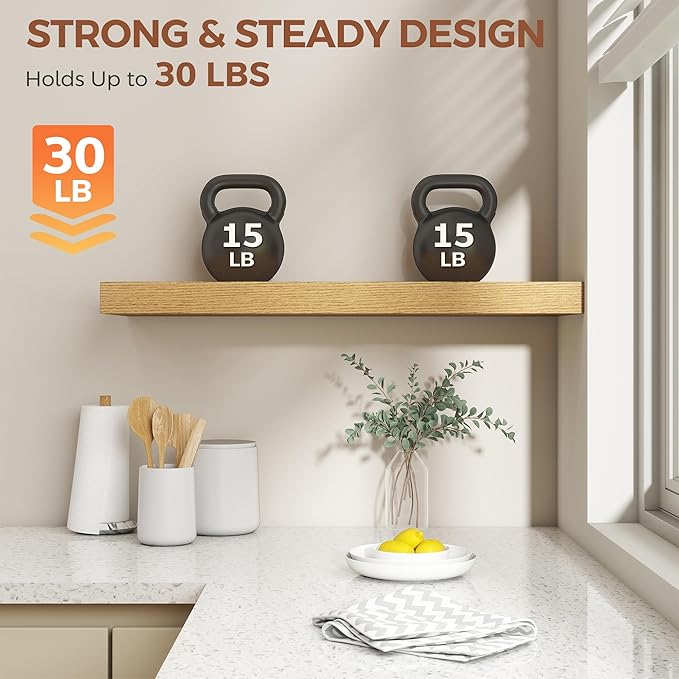 Dreamland 30 Inch Floating Shelves