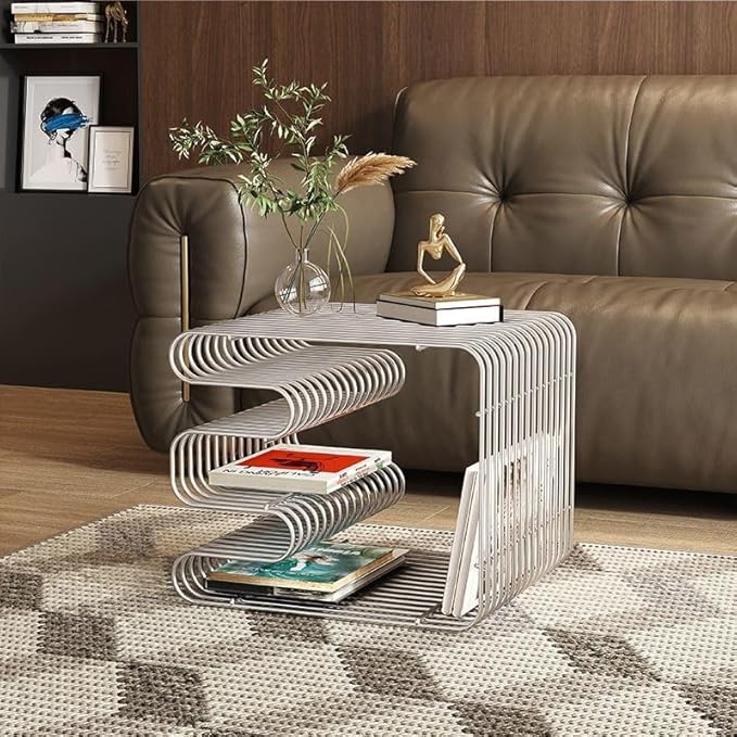 Retro Side Table, Accent Bedside Table