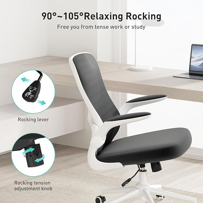 Hbada Office Chair Ergonomic Desk Chair, Office Desk Chairs