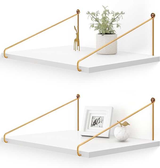 Afuly 12 Inch Deep Floating Shelves