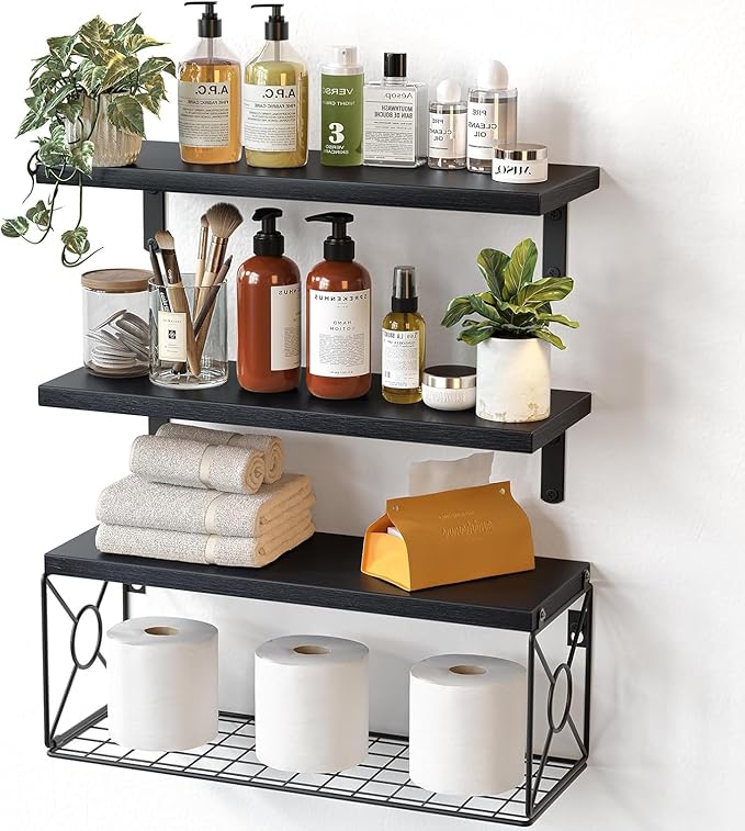 Amada Bathroom Shelves Over Toilet