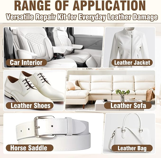 Vigorder Cream Leather Repair Kit