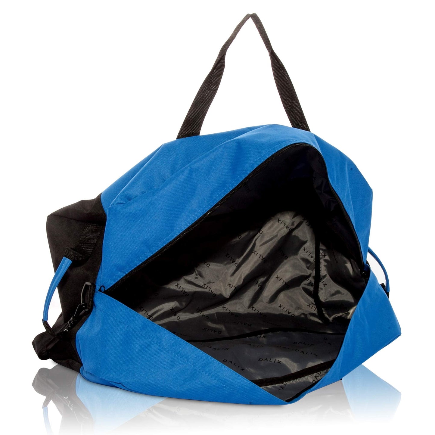 DALIX Big Adventure Large Gym Sports Duffle Bag in Royal Blue-25 inches x 12 inches x 12 inches