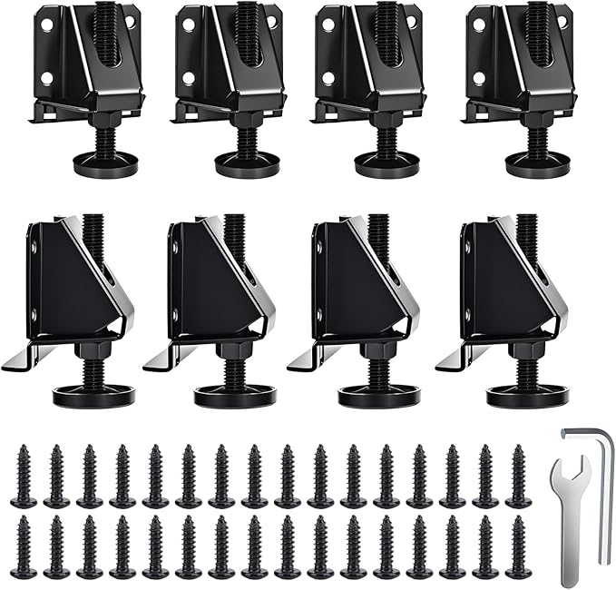 Heavy Duty Leveling Feet, 8 Pack Adjustable Furniture Levelers
