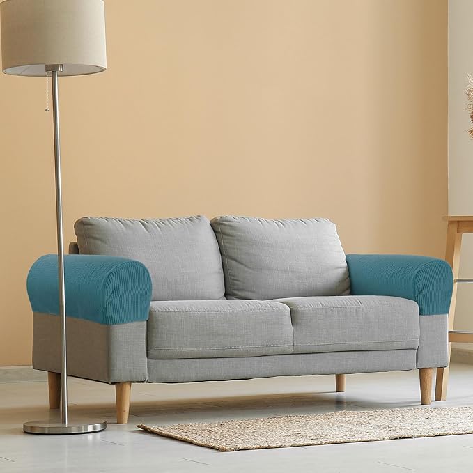 uxcell Stretch Armrest Covers Armchair Anti-Slip
