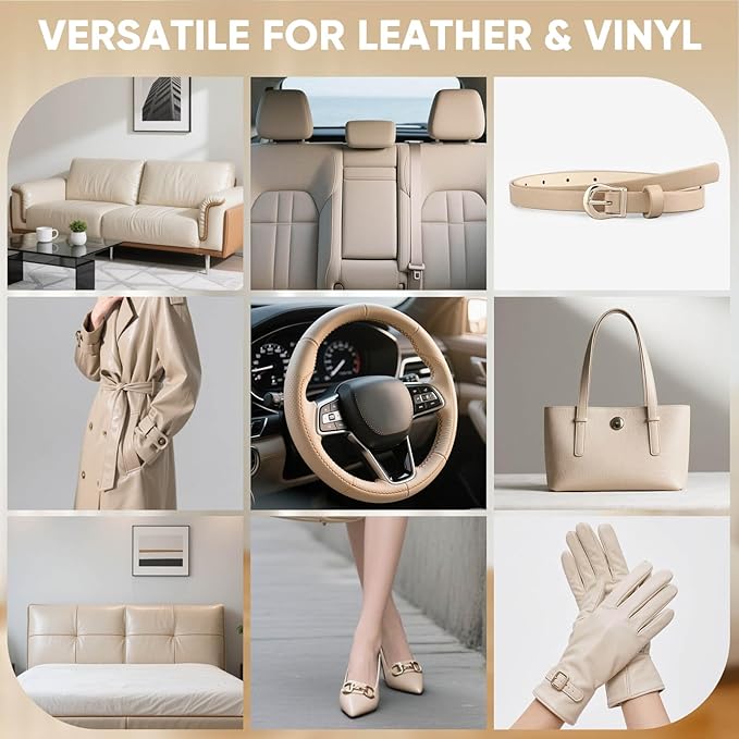 Leather Recoloring Balm for Faded Leather