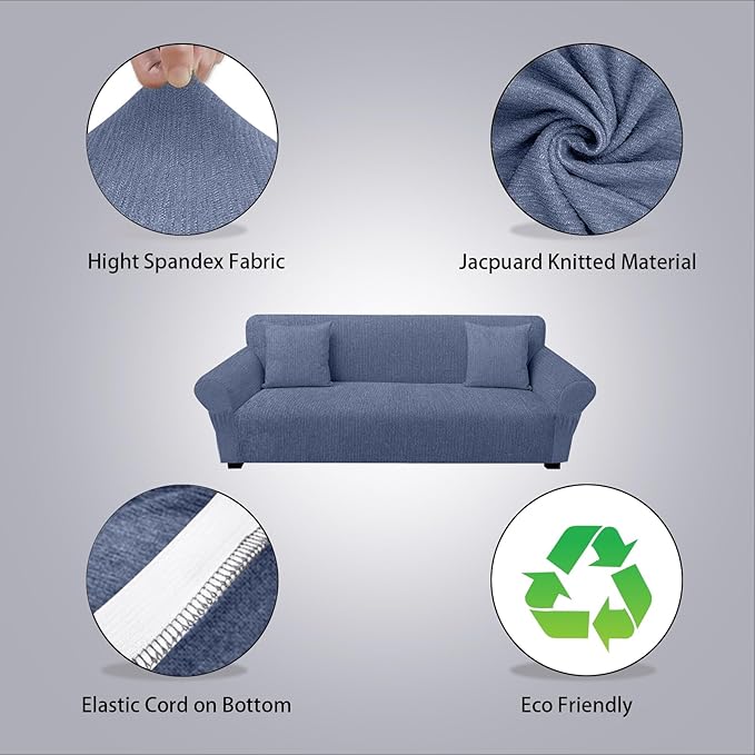 Sofa Slipcover with 2 Pillow Cover