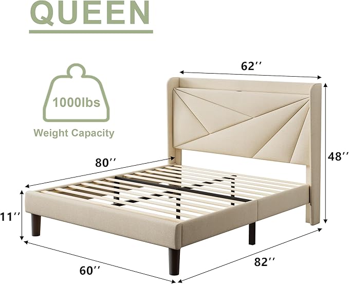 Feonase Queen Size Bed Frame