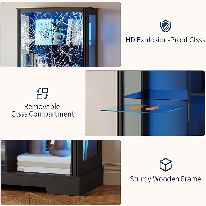 HNEBC 71'' Display Cabinet