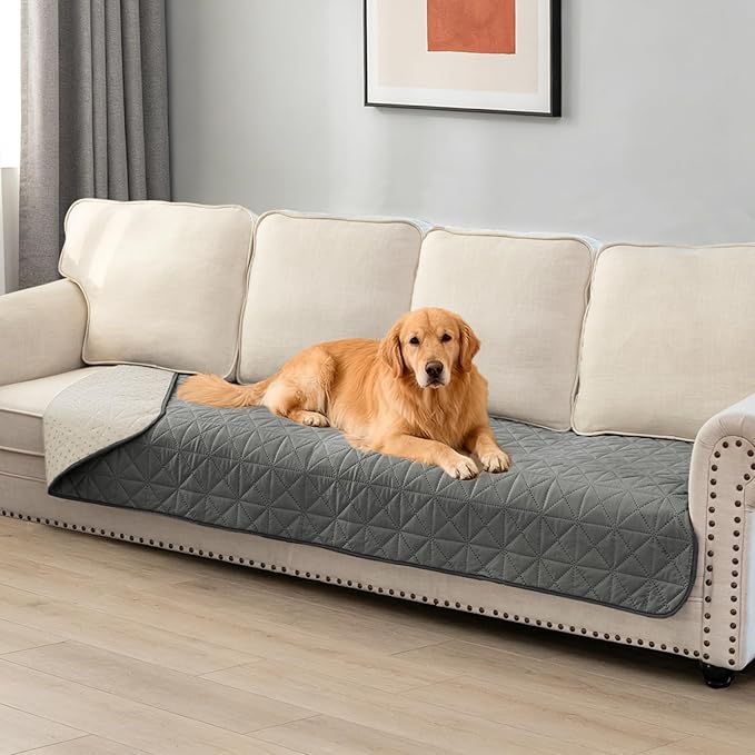 Ameritex Sofa Cover Waterproof for Seats Couch Cover for Dogs Pet Couch Cover