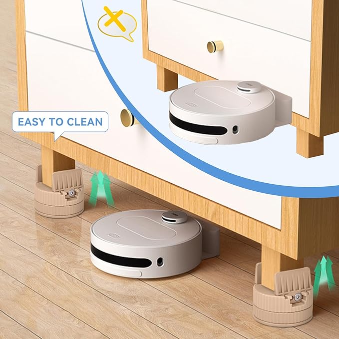 4 Pack Heavy Duty Bed Risers