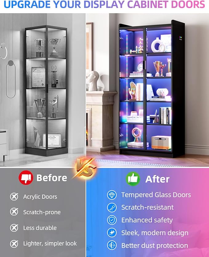 Dystler 65" Display Cabinet