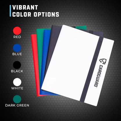 Trading Card Binder Pro-Folio – 9 Pocket Binder - Side-Loading Album, Durable & Acid-Free Storage for Pokémon, YuGiOh, MTG, TCG, Game & Sports Cards, Black