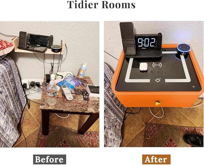HOMEMORE Floating Nightstand