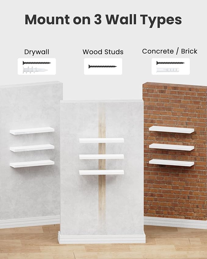 AMADA HOMEFURNISHING Floating Shelves, Wall Shelves