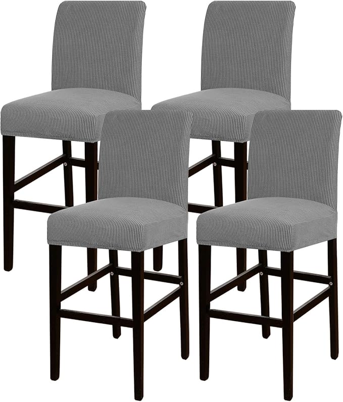 Turquoize Stretch Bar Stool Cover Counter Stool Pub Chair Slipcover